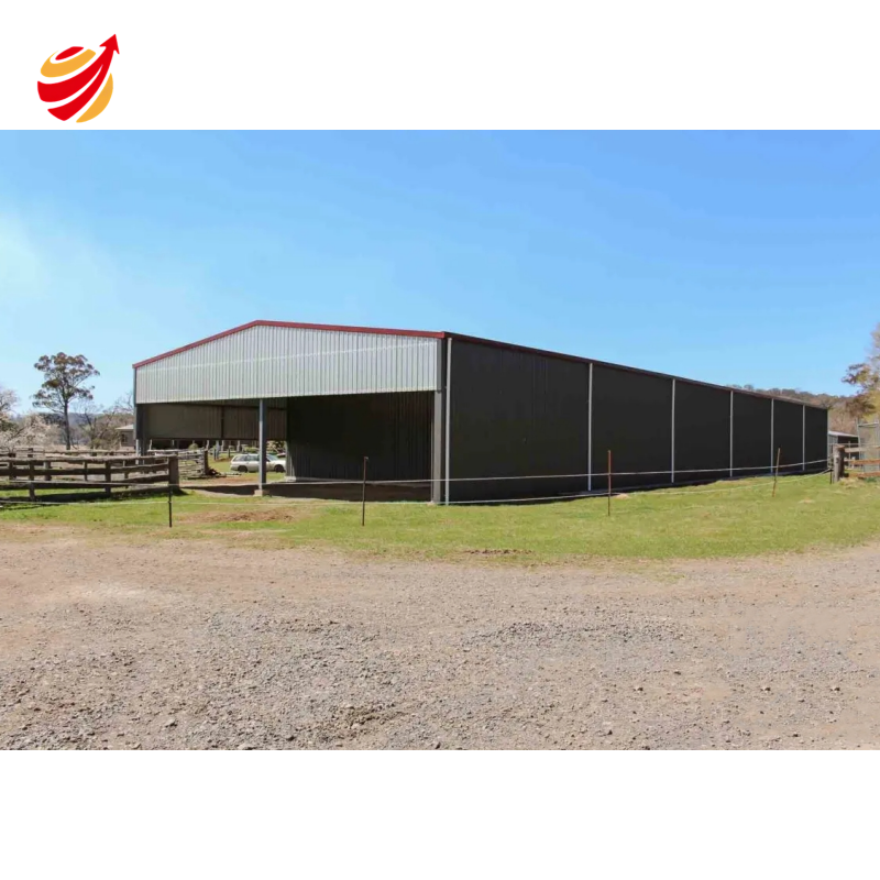 Low Price Steel Structure Poultry Farm Shed Prefab House Chicken Farm Pig Farm