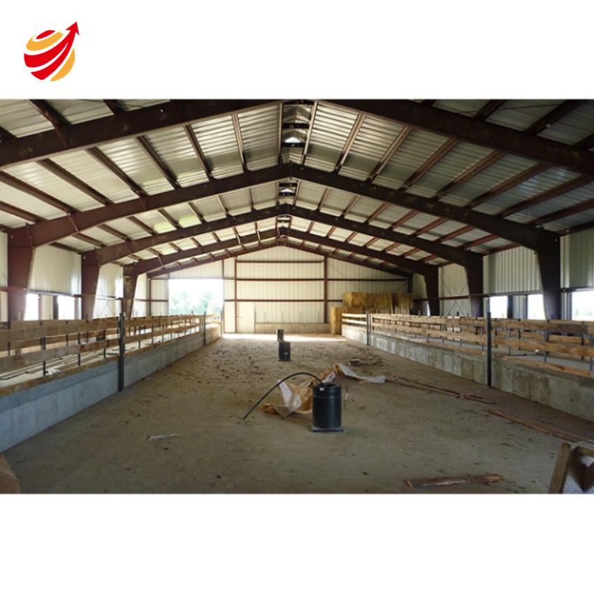 Low Price Steel Structure Poultry Farm Shed Prefab House Chicken Farm Pig Farm