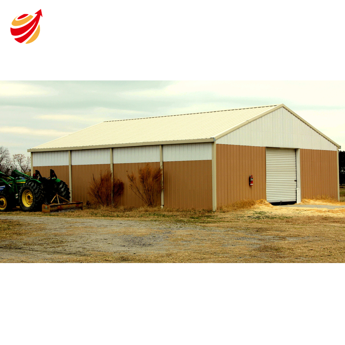 Low Price Steel Structure Poultry Farm Shed Prefab House Chicken Farm Pig Farm