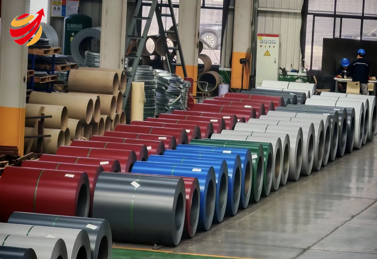 Color coated steel sheet classification