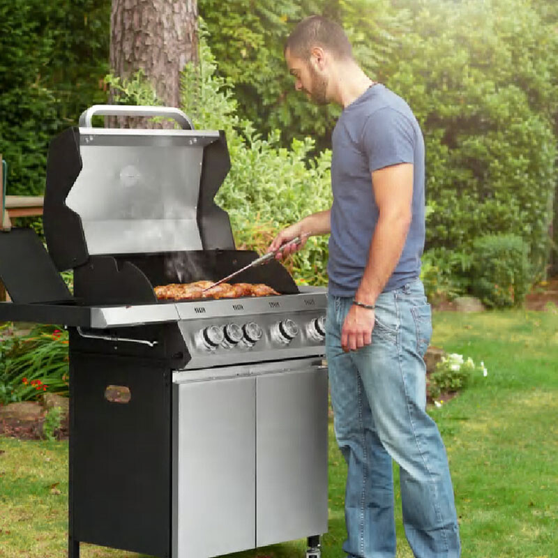 Parrilla de gas para barbacoa