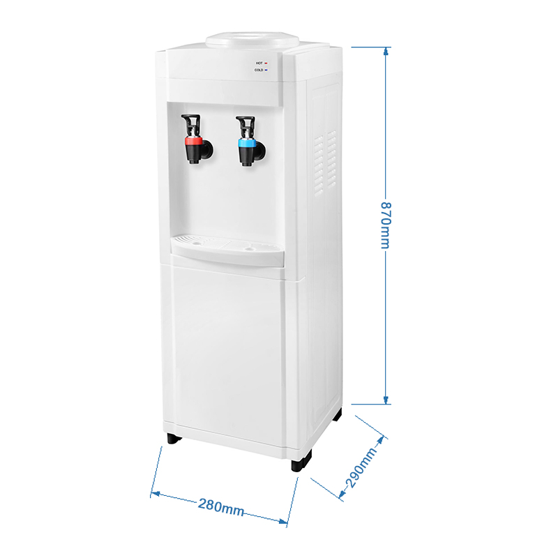 Dispensador de agua doméstico de carga superior con suministro de fábrica, frío y caliente