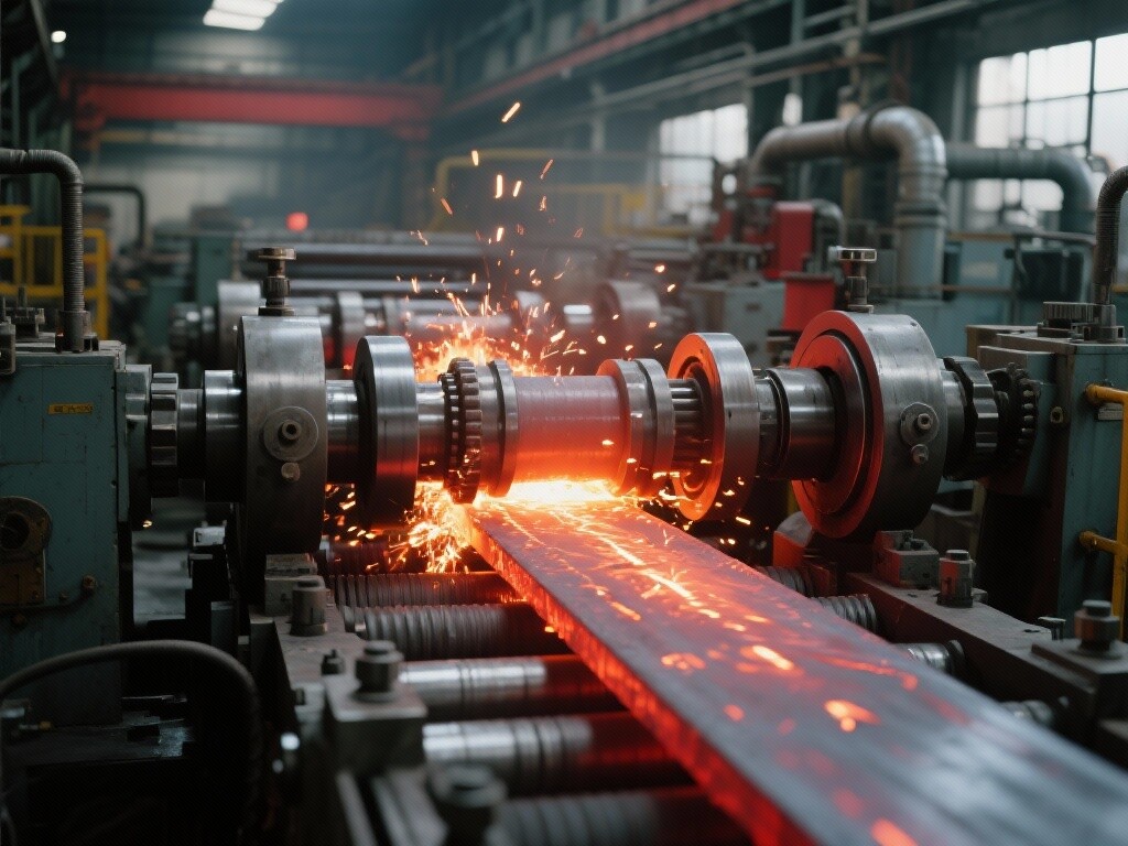 How are steel plates produced?