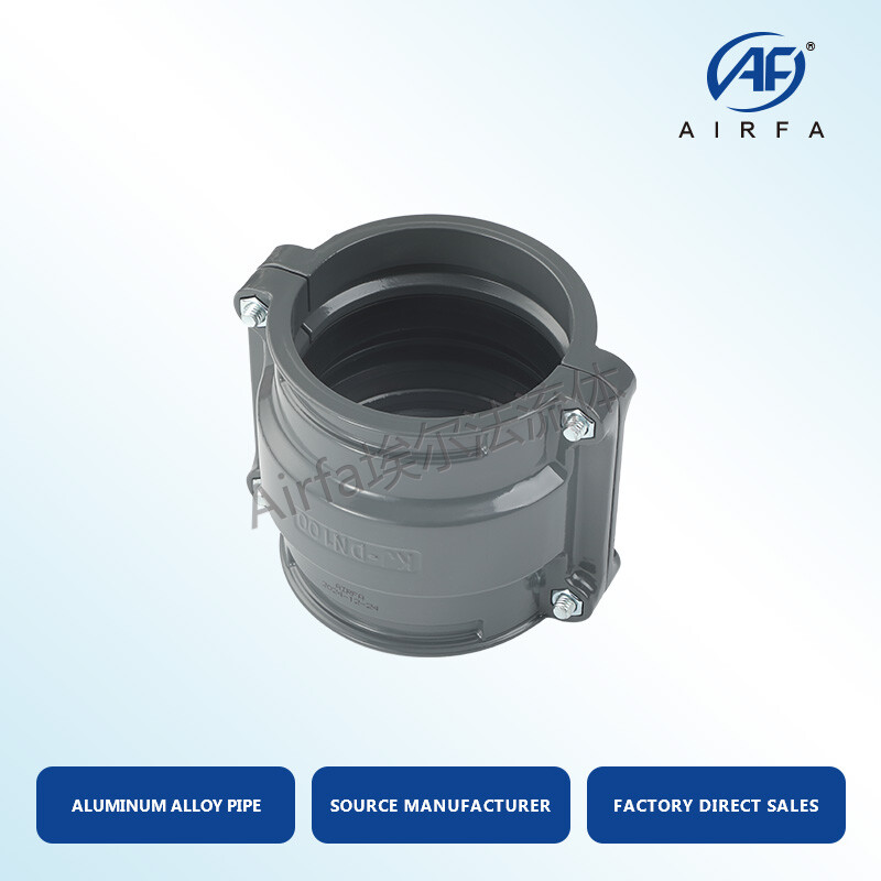 Airfa Quick-Connect Reducing Tee - Aluminum Alloy Air Pipe Fitting, No Welding, Fast Installation, Quick Assembly Pipe Adaptor