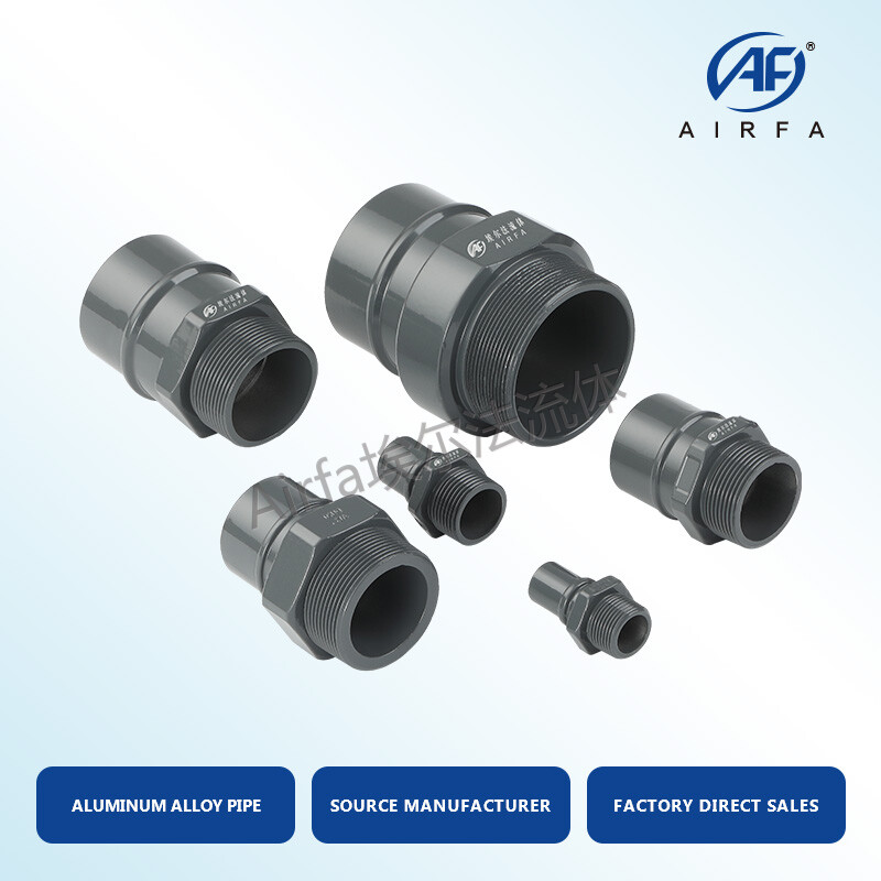 Aluminum alloy male joint, External threaded connectors, adapter accessories suitable for DN20-15(1/2