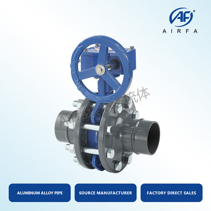Airfa quick-connect flange DN63 80 100 125 148W 148 200，Aluminum alloy  pipe fittings suitable for compressed air systems