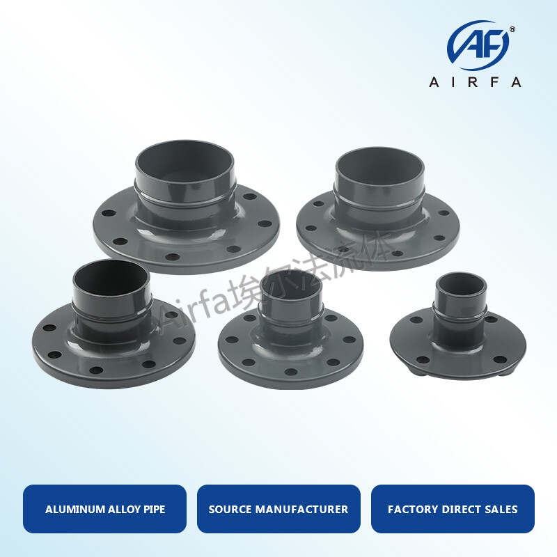 Airfa quick-connect flange DN63 80 100 125 148W 148 200，Aluminum alloy  pipe fittings suitable for compressed air systems