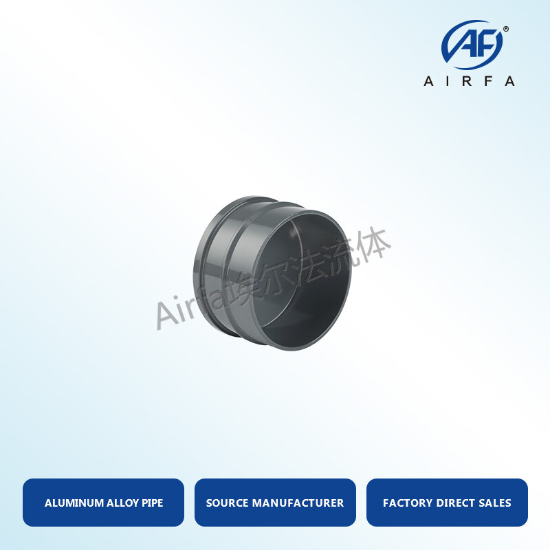 Airfa Aluminum Alloy Pipe Plug for Compressed Air Systems - Industrial Pipe Fitting Accessory