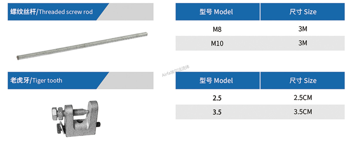 Industrial I-Beam Cantilever Support | Airfa Aluminum Alloy Compressed Air Pipe Accessory
