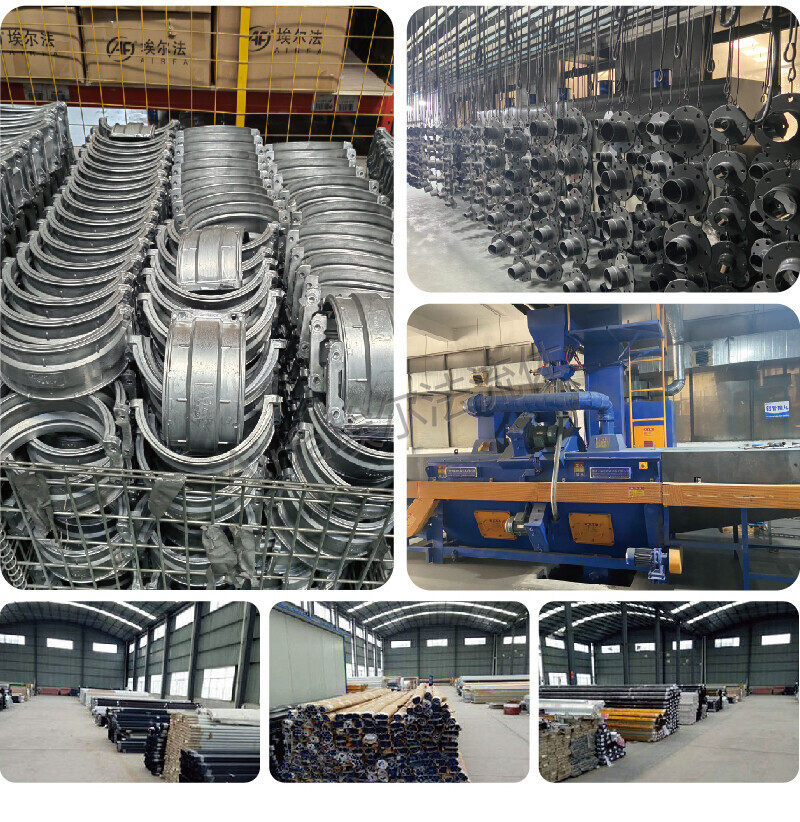 30 Airfa aluminum alloy compressed air pipeline is corrosion-resistant, energy-saving and environment-friendly.