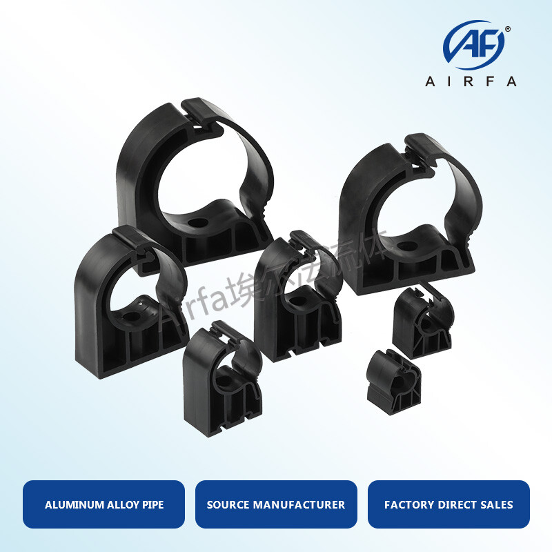 Pipe Clip Plastic Tubing Clamp for DN20-100 pipes