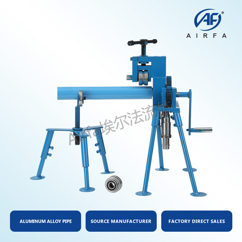 Airfa manual pipe threading machine, pipe bulging machine suitable for pipe threading of DN20-50, DN63-200, DN20-25, DN40-50, and DN63-200. Suitable for pipe processing