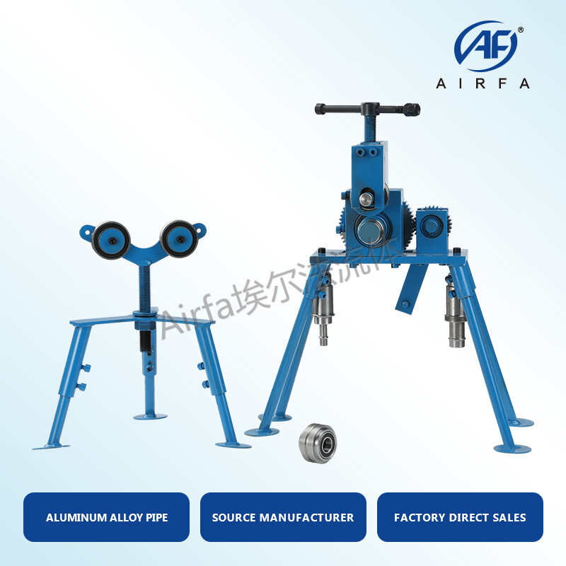 Airfa manual pipe threading machine, pipe bulging machine suitable for pipe threading of DN20-50, DN63-200, DN20-25, DN40-50, and DN63-200. Suitable for pipe processing