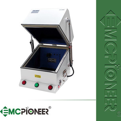 Pneumatic shielding box