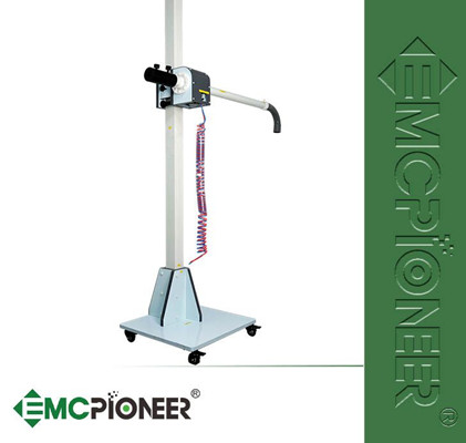 Antenna mast for EMC test chamber