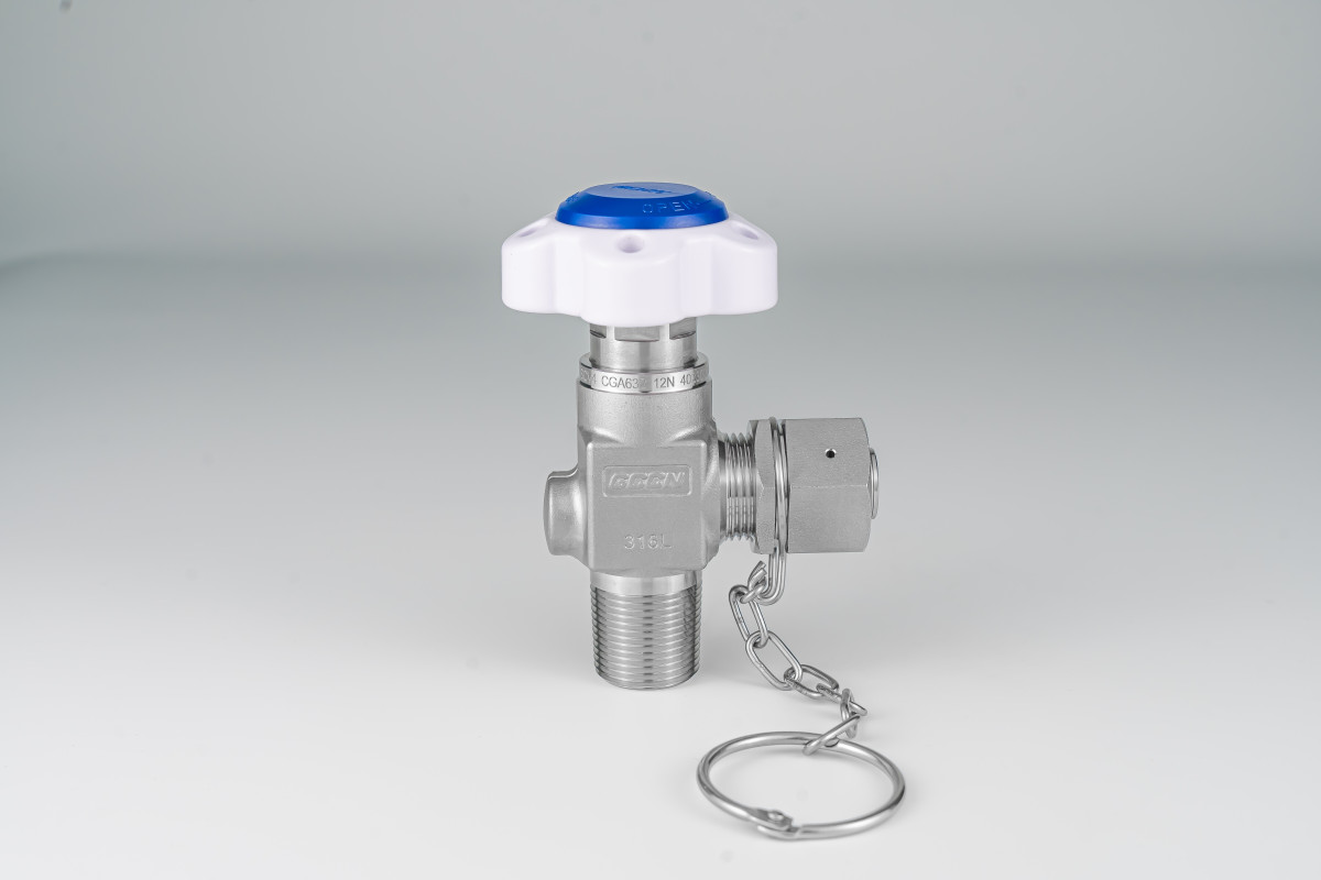 HIGH PRESSURE AND HIGH MANUAL STEEL CYLINDER VALVE