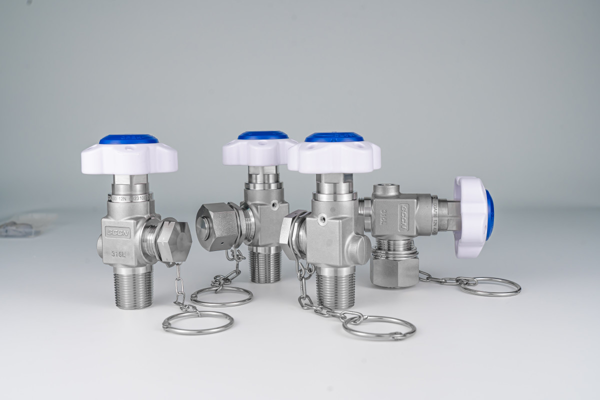 SCV4 SERIES HIGH PRESSURE MANUAL STEEL CYLINDER VALVE