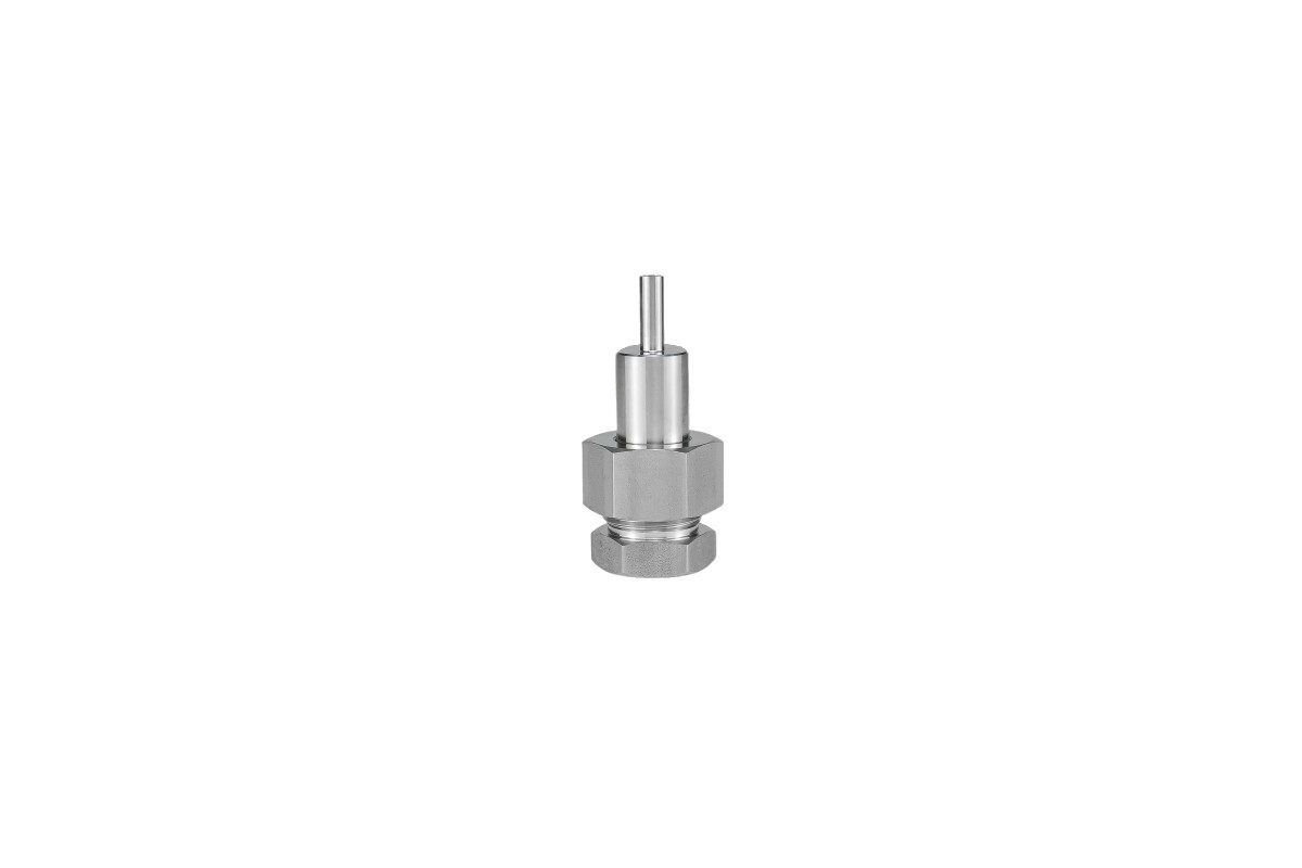 Male Thread Cga Cylinder Connectors Stainless Steel 316