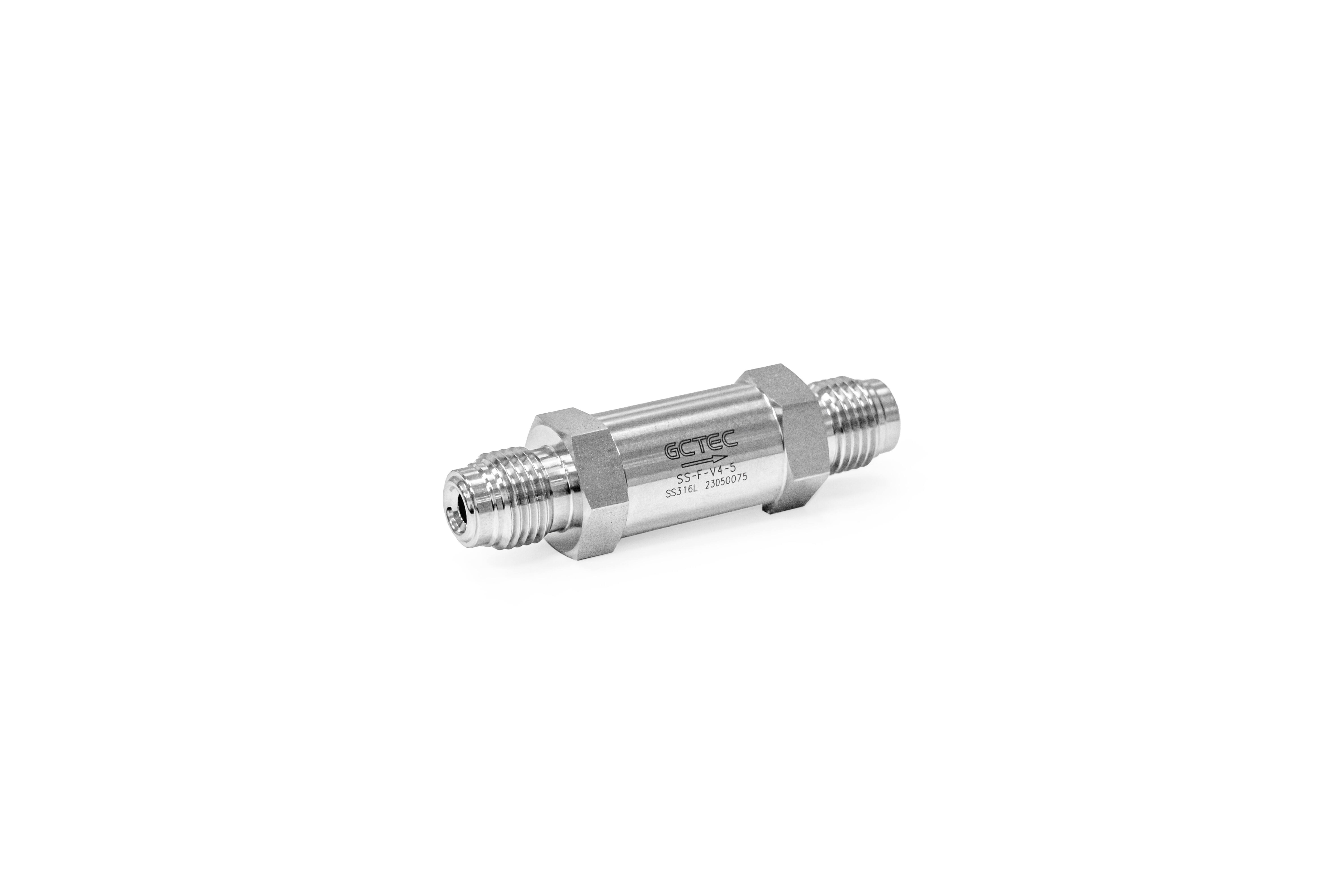 new good type Stainless Steel 316L Male Connection Straight Hygienic Straight-through filter