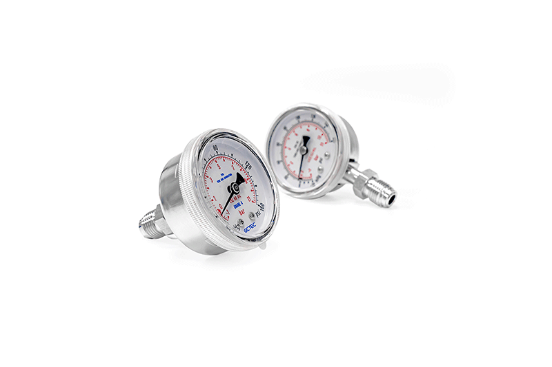 Radial Connection Pressure Gauge