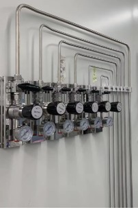 High Purity Gas Supply Manifold unit Valve Manifold Panel