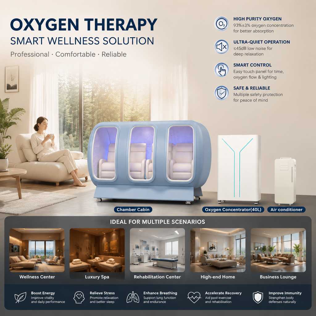 4-person oxygen chamber Hyperbaric Oxygen Chamber