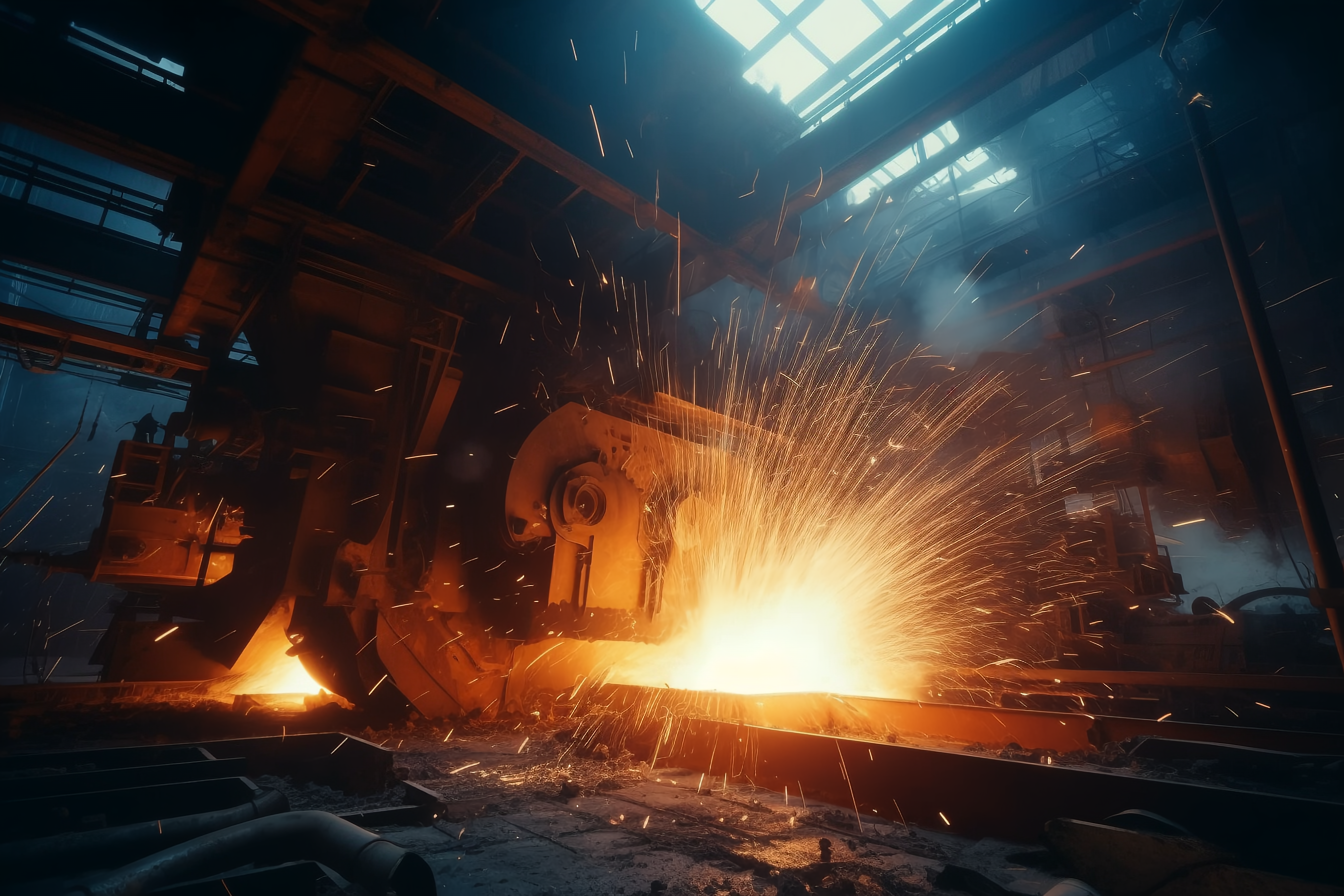 Production method of steel