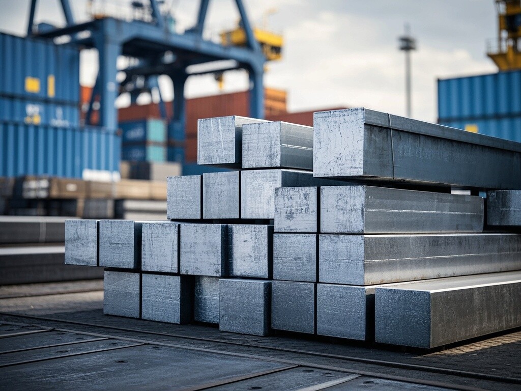 China's semi-finished steel exports surge, with Southeast Asia and the Middle East becoming key markets.