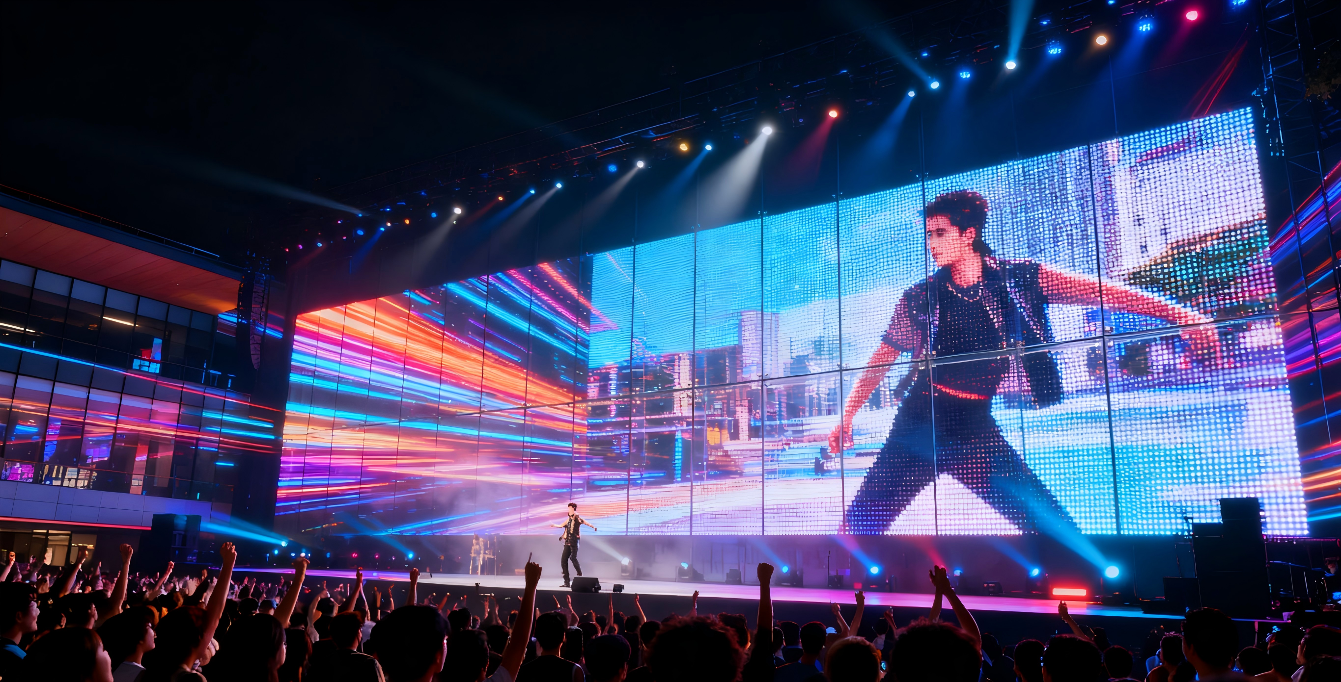 Press Release 3: LED Displays Empower Major Scenarios – Milan Winter Olympics and Virtual Production Bases Attract Attention Press Release 3: LED Displays Empower Major Scenarios – Milan Winter Olympics and Virtual Production Bases Attract Attention