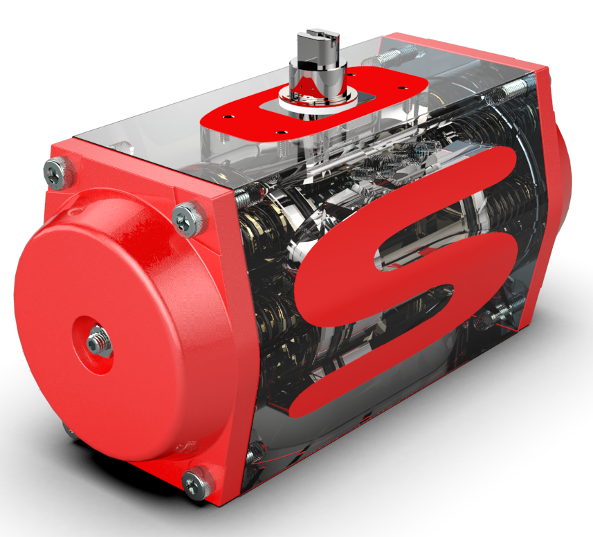 单限位系列气动执行机构