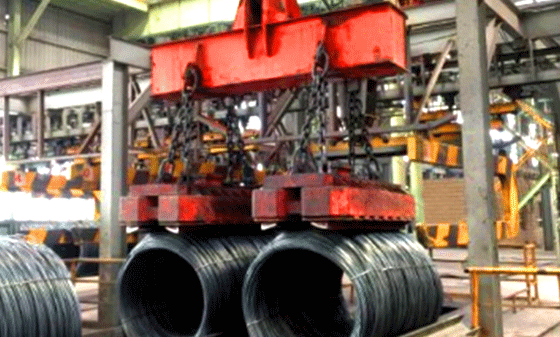 What are the limitations of the lifting electromagnet in its operating environment?