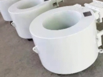 Electromagnetic stirring of round and square billets