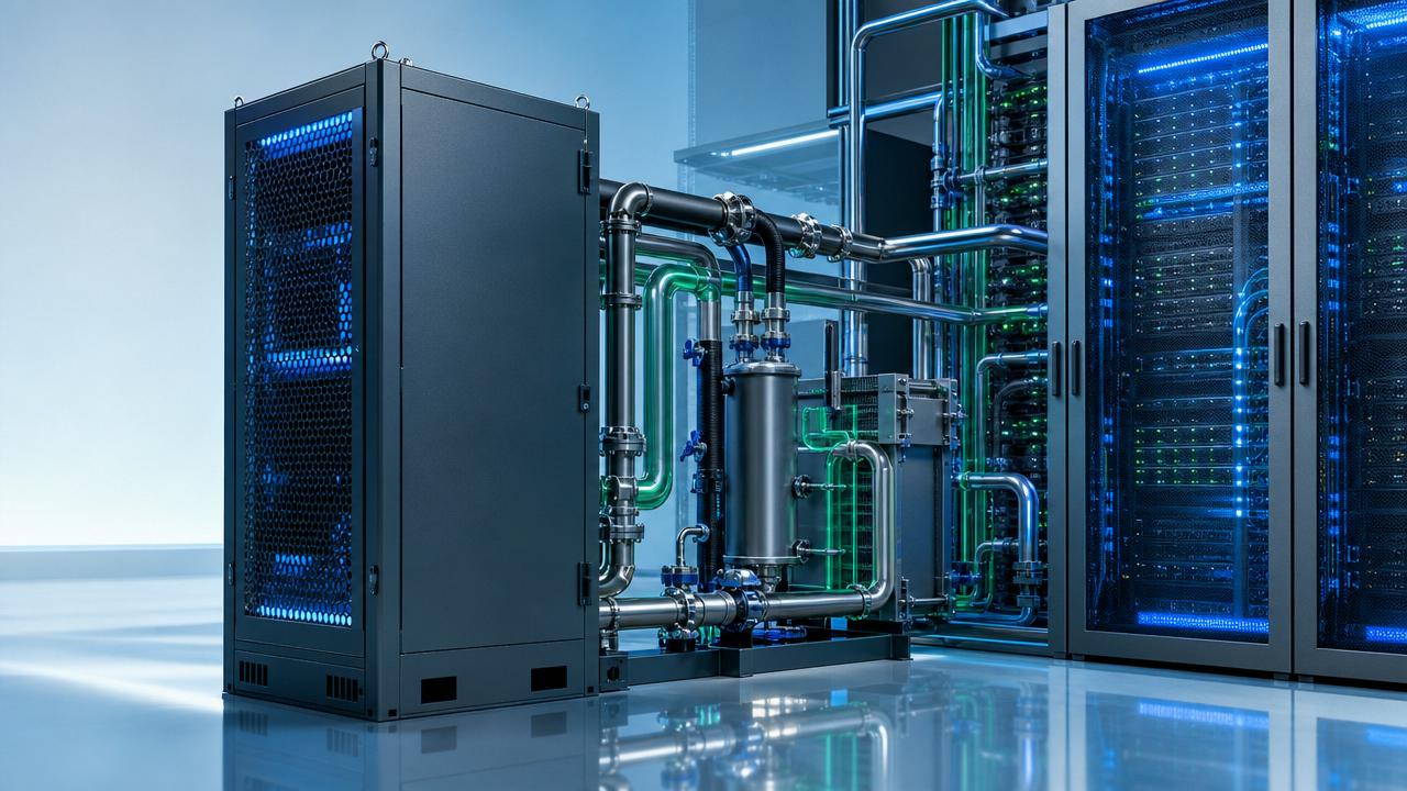 Cómo elegir una CDU de tipo gabinete para refrigeración líquida de alta densidad