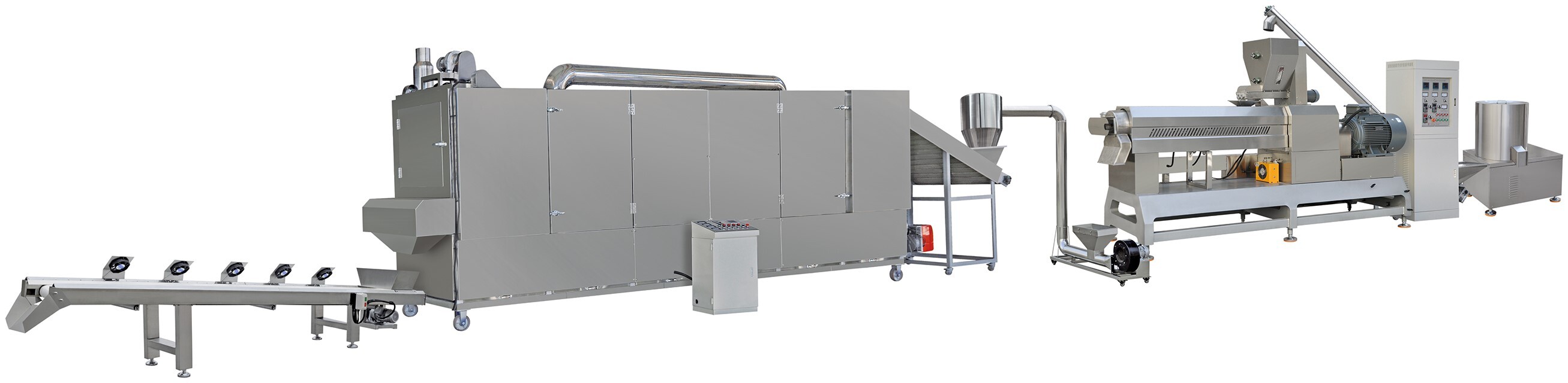 Tissue protein and fibrous protein production line