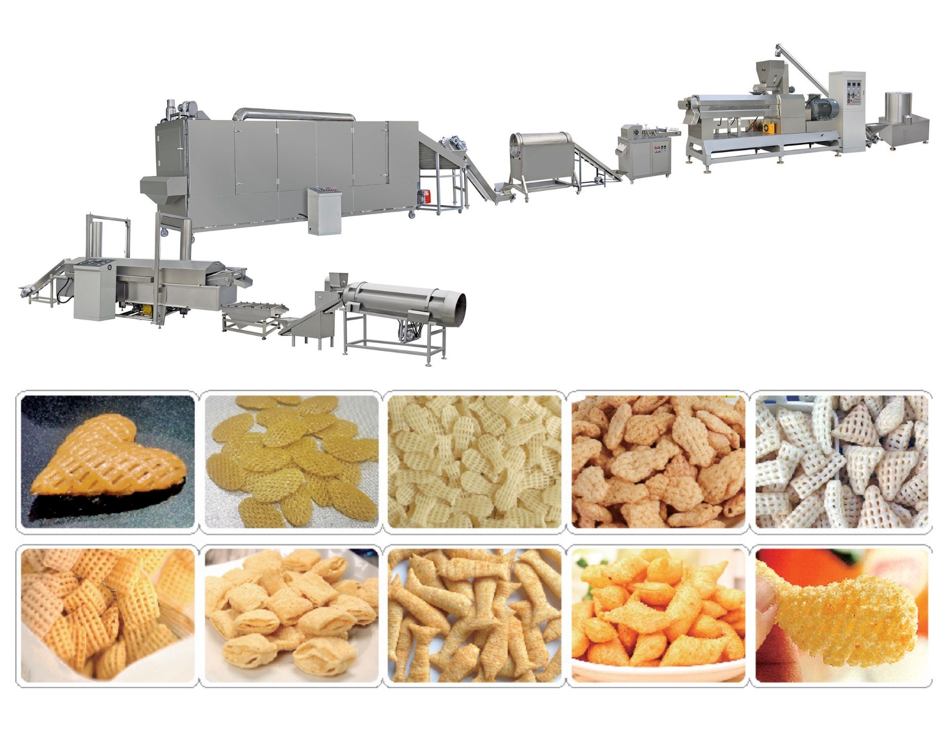 三维复合食品生产线