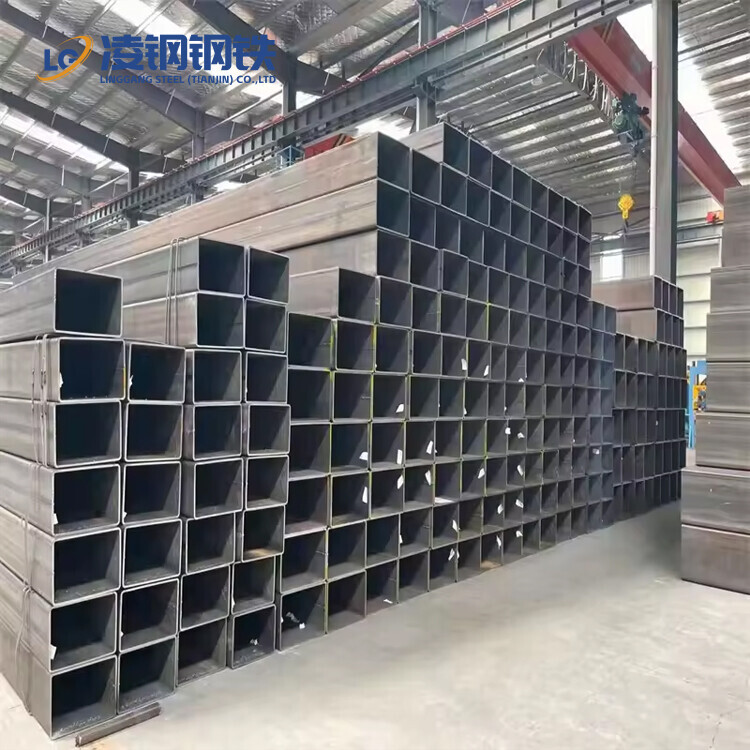Carbon Steel square Tube Hollow Section Black Rectangular square ERW Steel Tube
