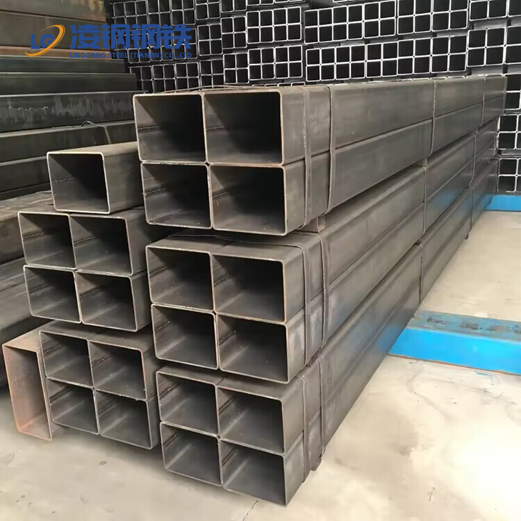Carbon Steel square Tube Hollow Section Black Rectangular square ERW Steel Tube