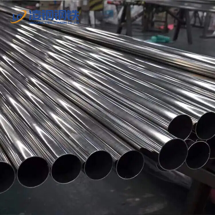 Round Stainless Steel Pipe Astm A270 A554 Ss304 316l 316 310s 440 1.4301 321 904l 201 Square Pipe Inox Ss Seamless Tube