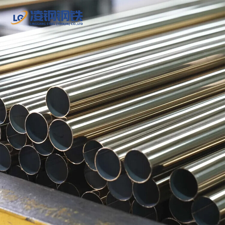 Round Stainless Steel Pipe Astm A270 A554 Ss304 316l 316 310s 440 1.4301 321 904l 201 Square Pipe Inox Ss Seamless Tube