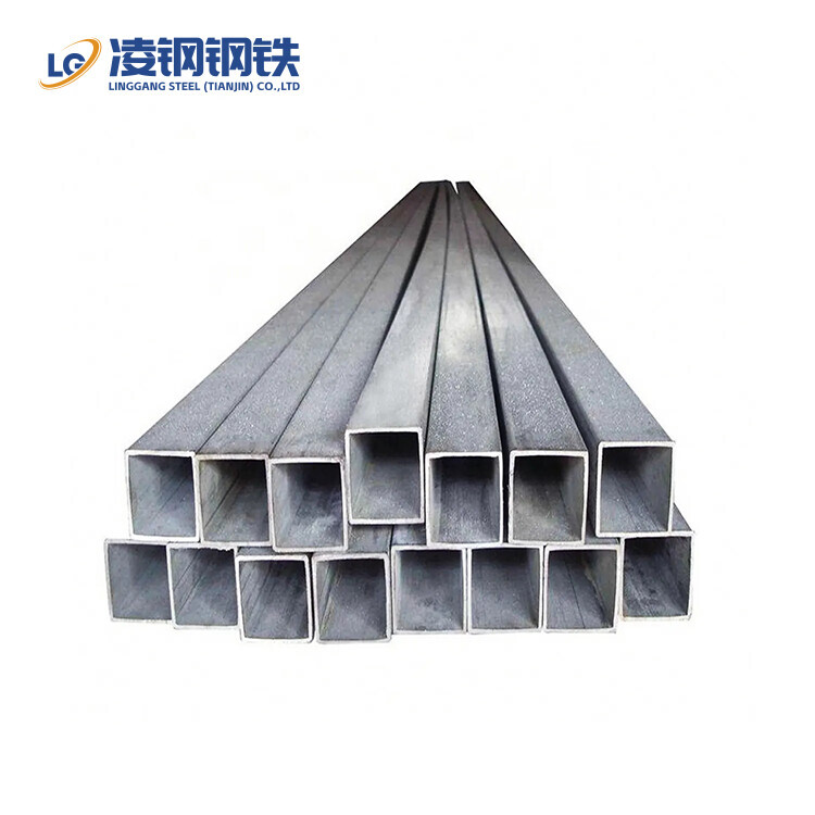 Galvanized Square Steel Pipe Pre-Galvanized Scaffold Steel Tube ASTM 12m Hollow Section GI Rectangular Pipe