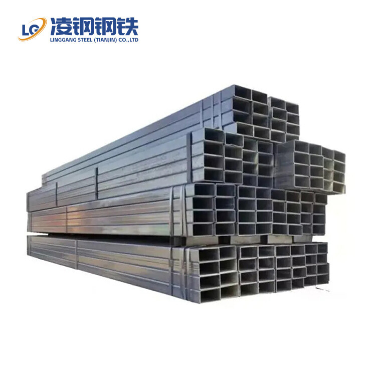 Galvanized Square Steel Pipe Pre-Galvanized Scaffold Steel Tube ASTM 12m Hollow Section GI Rectangular Pipe