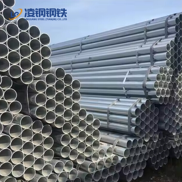 Hot Dipped Galvanized Steel Pipe / Size 1/2 3/4 1