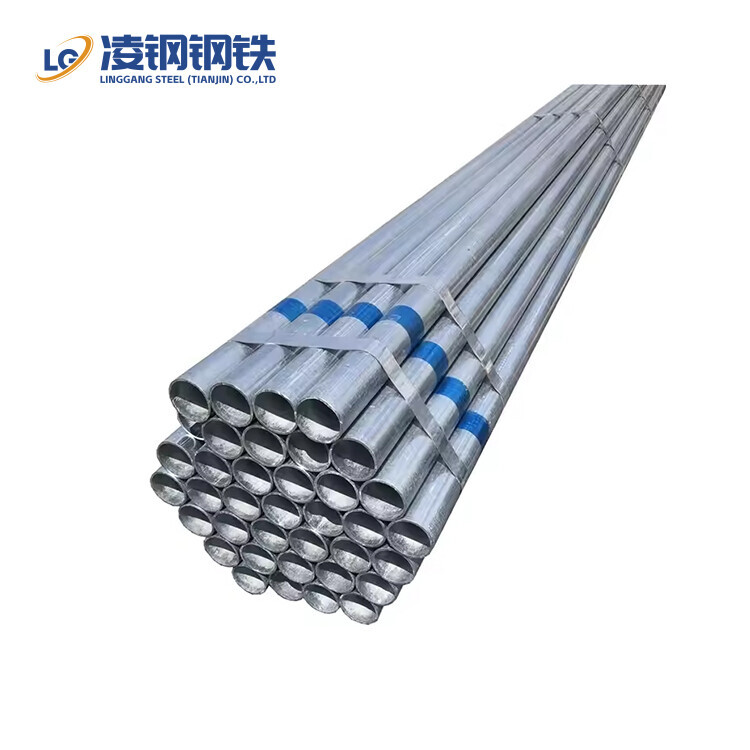 Hot Dipped Galvanized Steel Pipe / Size 1/2 3/4 1