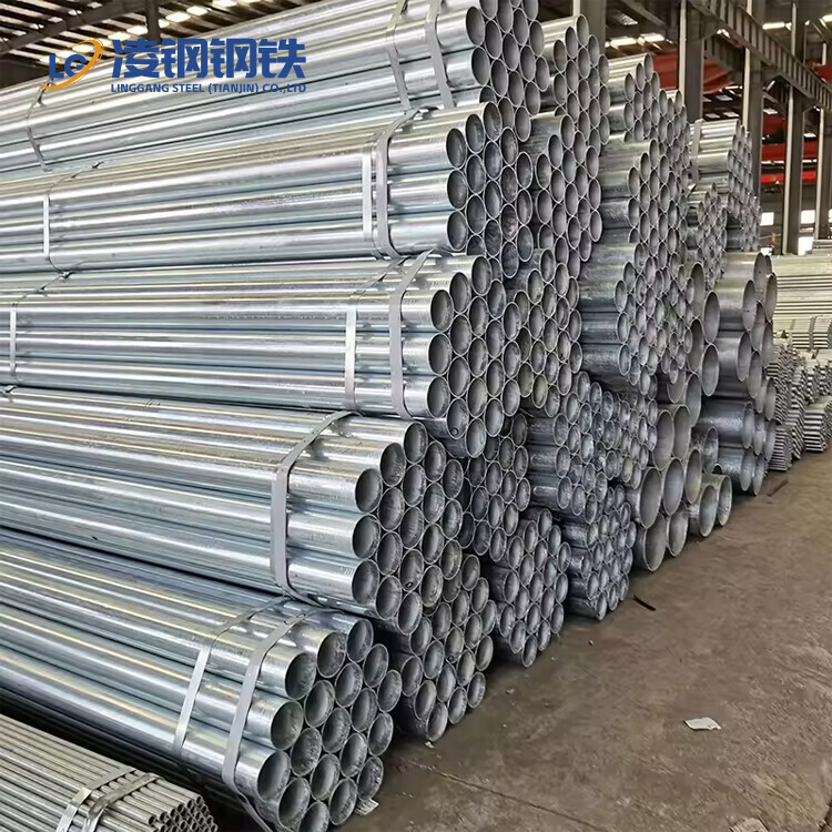 Factory direct sales Galvanized Pipe Round / GI Pipe Welded / Hot Dipped / Galvanized Round Steel Pipe