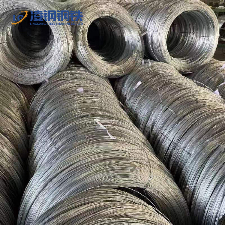 Q195 Full Stock 0.9mm 1.25mm 1.60mm Galvanized Steel Wire Manufacturing