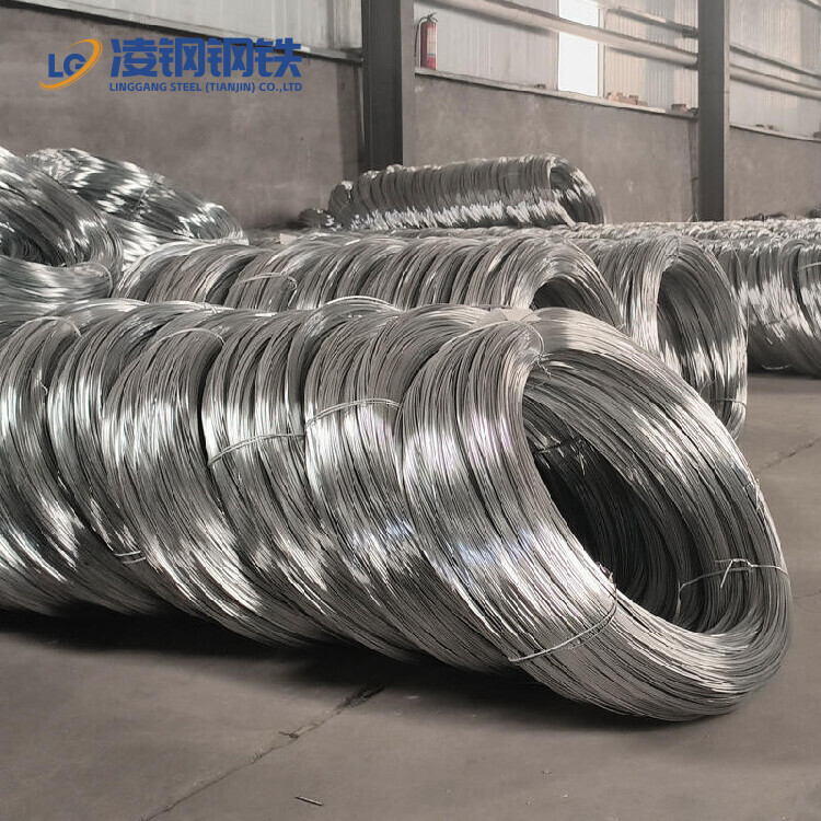 Q195 Full Stock 0.9mm 1.25mm 1.60mm Galvanized Steel Wire Manufacturing