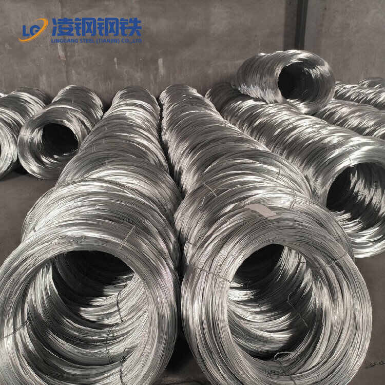 Q195 Full Stock 0.9mm 1.25mm 1.60mm Galvanized Steel Wire Manufacturing