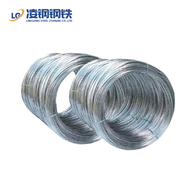 Hot Dipped Galvanized Steel Wire Q235 Q195 A36 2mm 3mm 4mm Galvanized Steel Wire