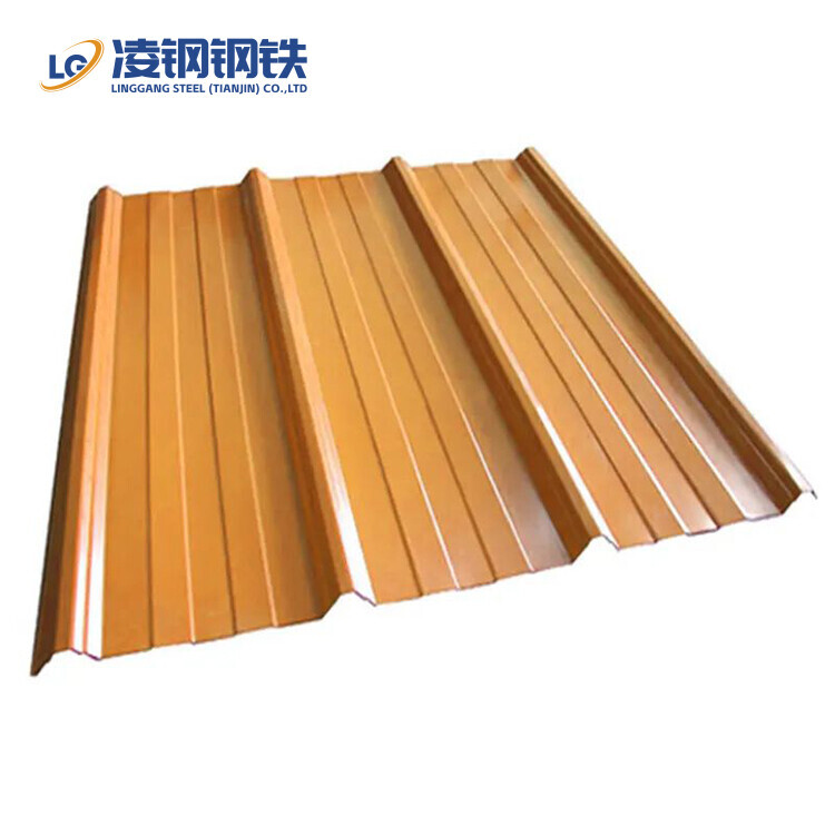 Factory Supply PPGI/PPGL Prefab House Color Coated Zinc Galvanized Corrugated Steel Sheets Roofing Tile