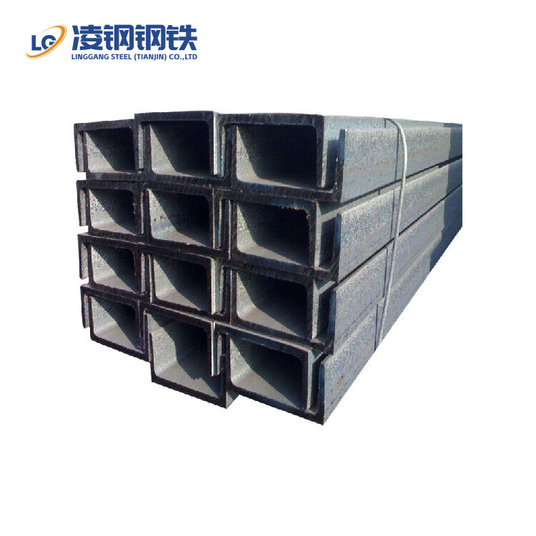 Hot Rolled Cold Rolled 6m 9m 12m Q235 Q345 Ss400 Material U-Channel Bar C Channel Section Carbon Steel Channel